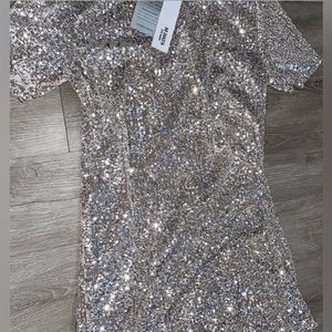 BB Dakota by Steve Madden Bedazzled Shift Dress